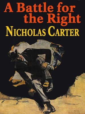 cover image of Nick Carter in a Battle for Right